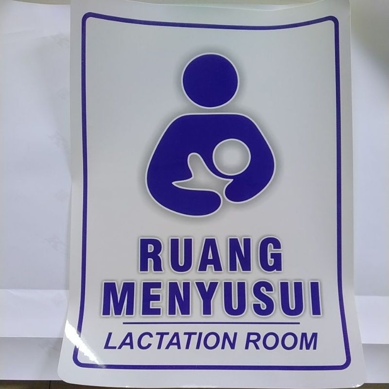 

Stiker Ruang Menyusui Lactation Room