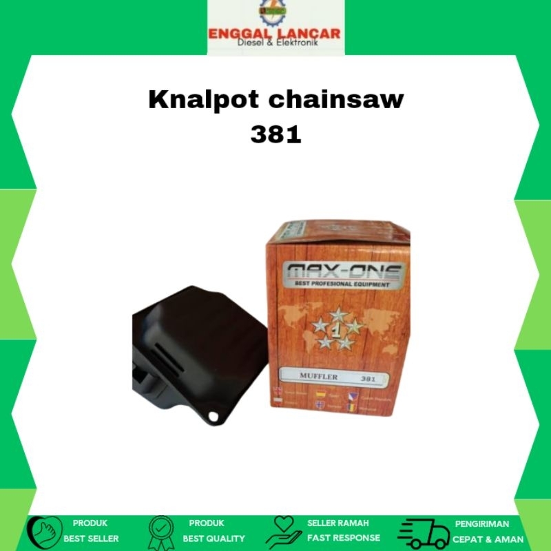 Knalpot chainsaw 381