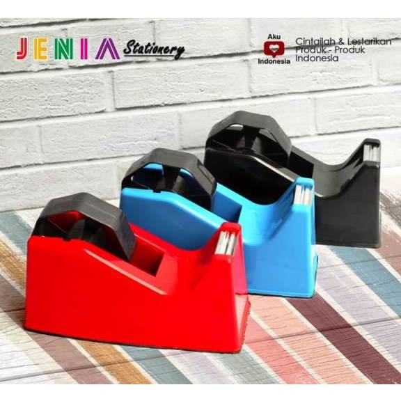 

Tape Dispenser Jenia/Tape Cutter 2 Core/Tempat Selotip Jenia