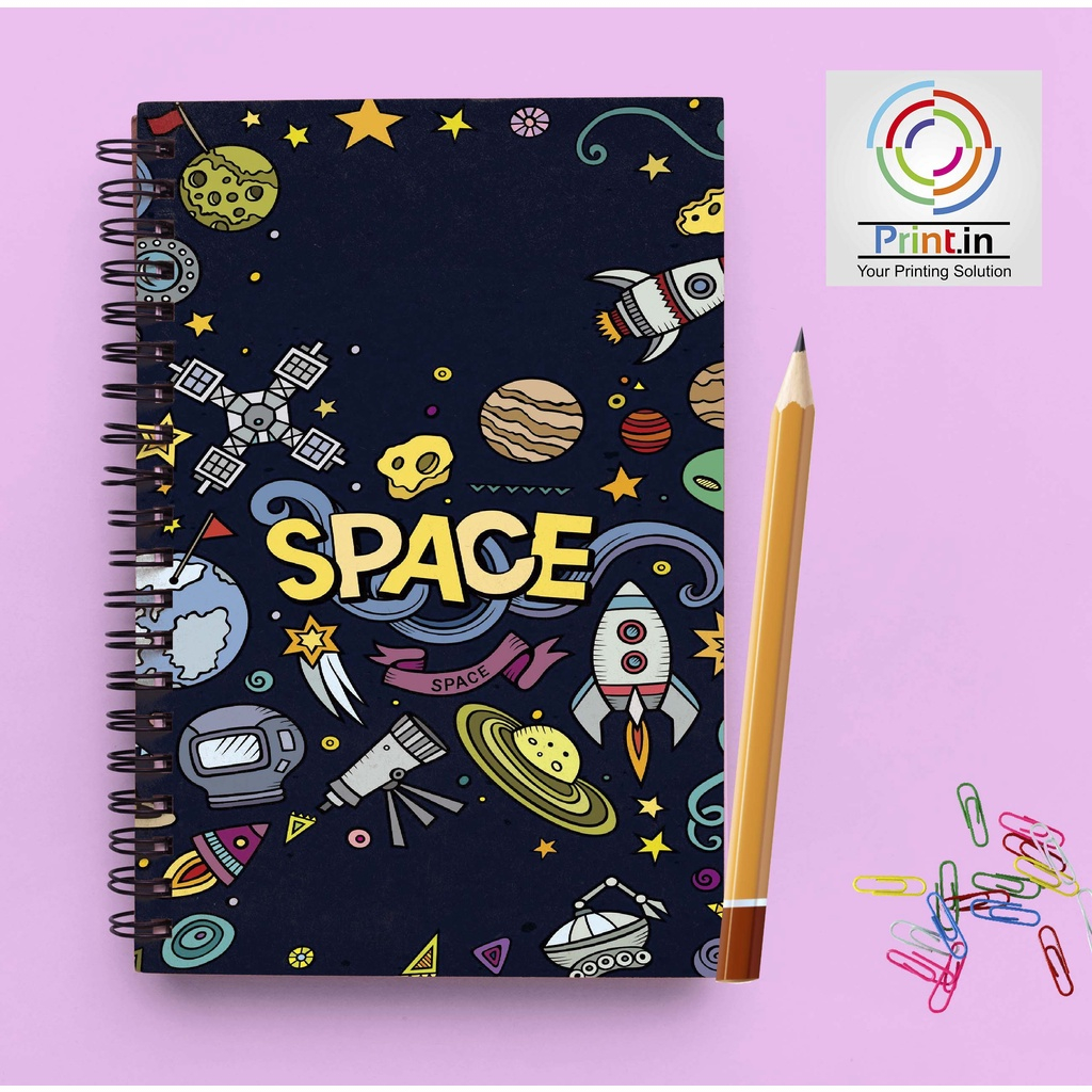 

Notebook anak Spiral Motif Astronot A6 SoftCover POLOS