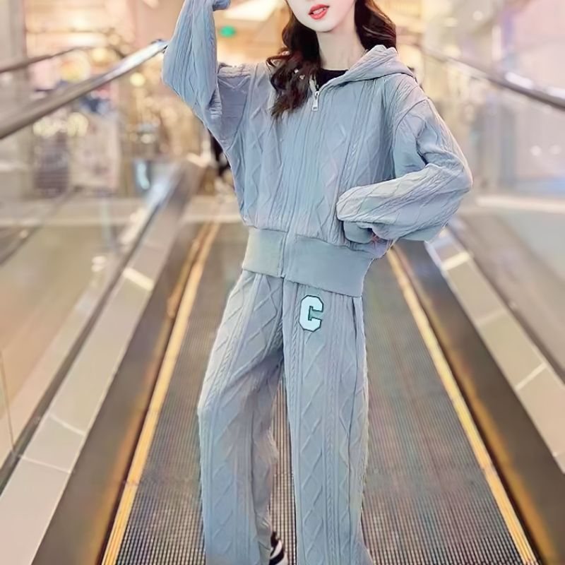 6-10 Tahun | One Set Import Jaket Lengan Panjang Anak Perempuan