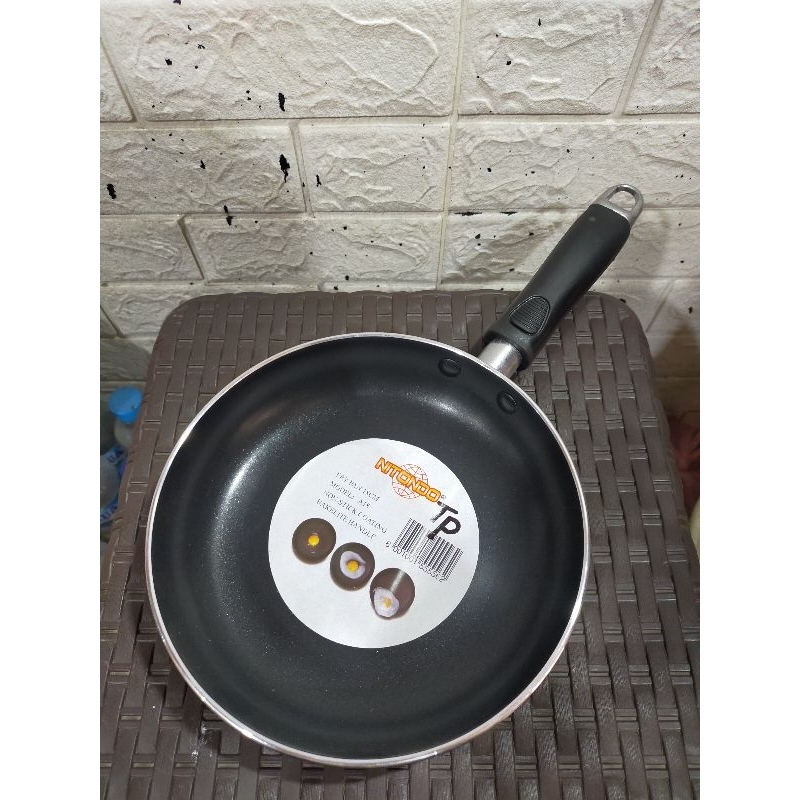Teflon Nitondo 18 cm / FryPan Teflon Anti Lengket 18 cm Nitondo / Pan Teflon Nitondo / Kuali Teflon 