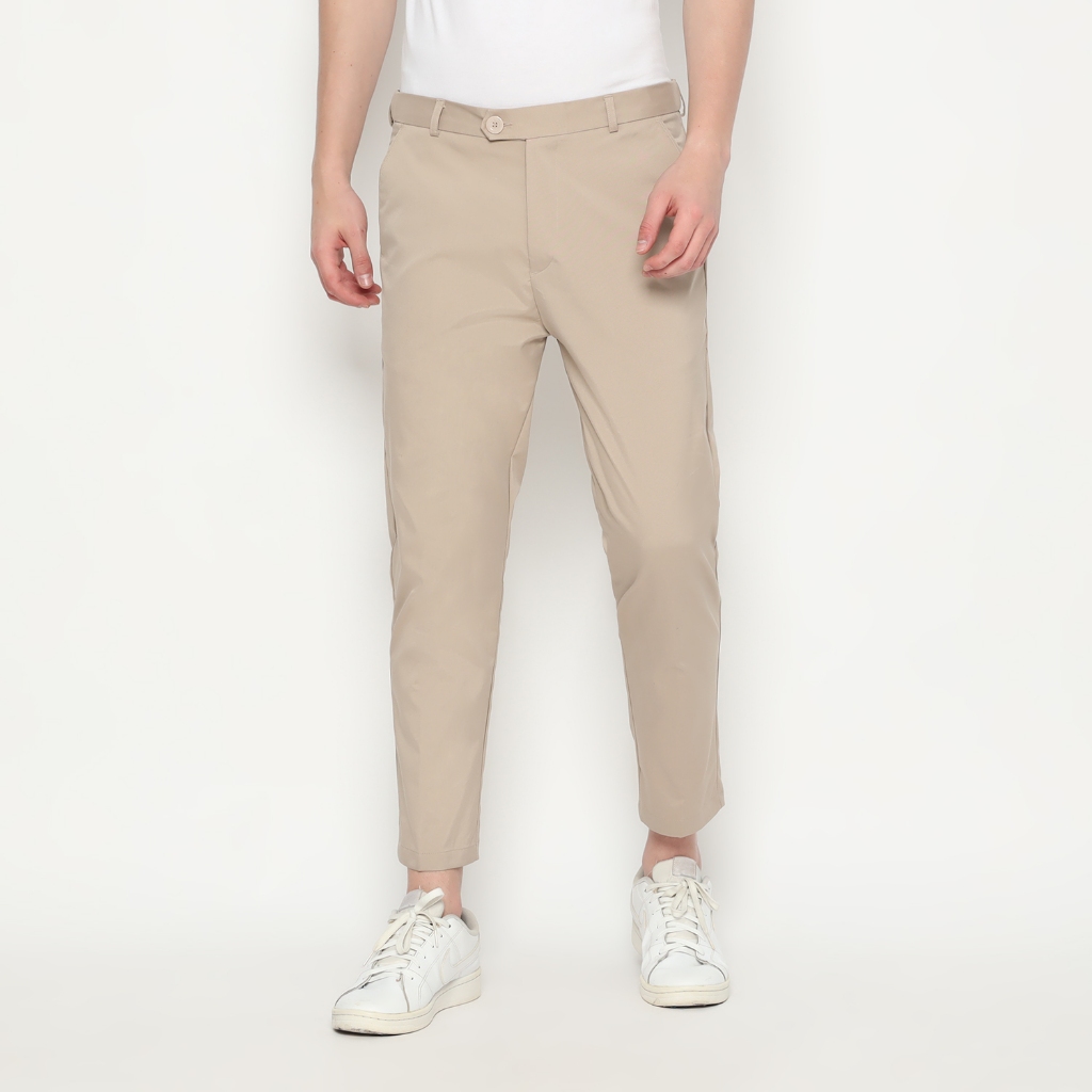 MEVANO ANKLE CHINOS PANTS KHAKI/ANKLE PANTS CHINOS/ANKLE PANTS PRIA