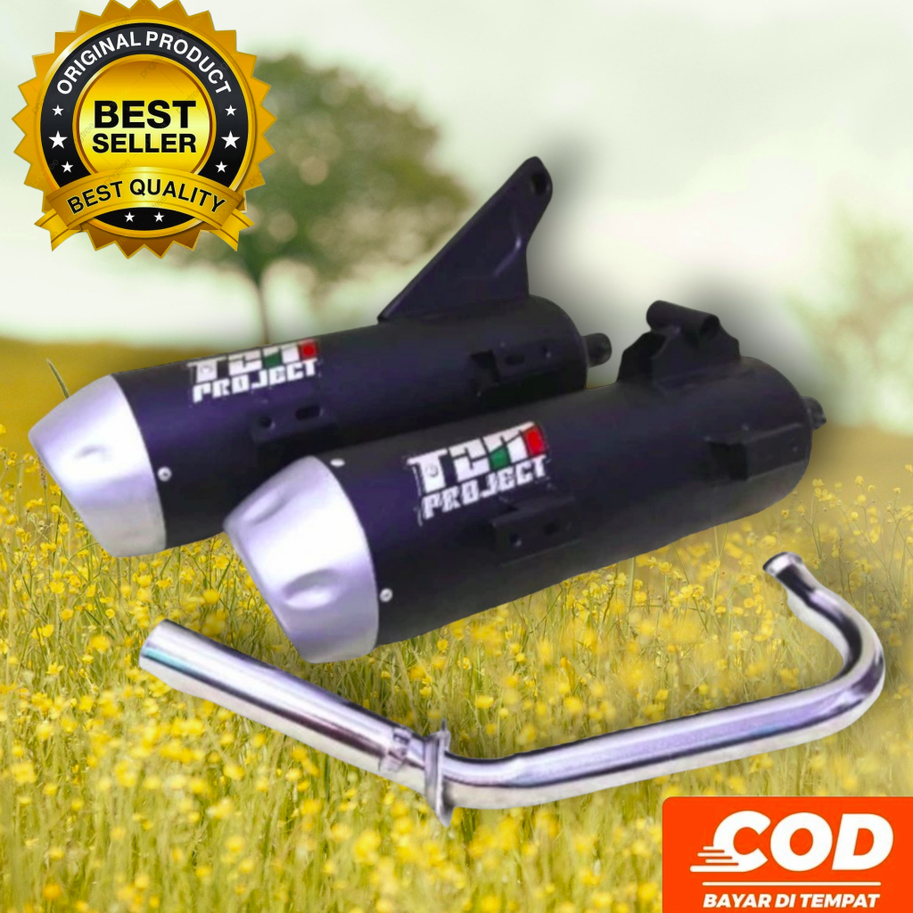 KNALPOT PROMO TSM MATIC BEAT DELUXE MIO SPORTY VARIO 125 LED GEAR X RIDE NGEBAS ADEM SOUL GT 125