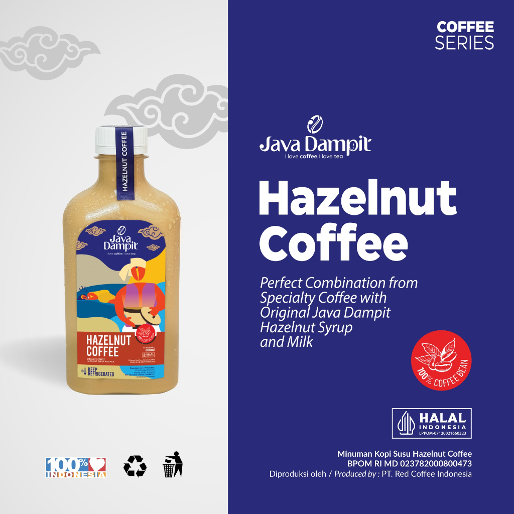 

HAZELNUT COFFEE READY TO DRINK SIAP MINUM KOPI KEMASAN 300ML