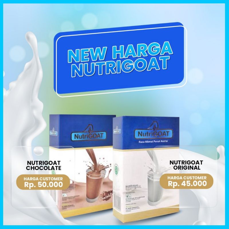 

NUTRIGOAT - Susu Kambing Etawa 200gr