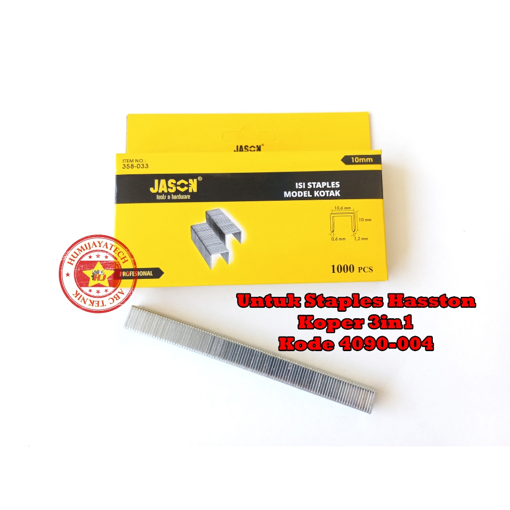 

Isi Staples Tembak 10mm Jason