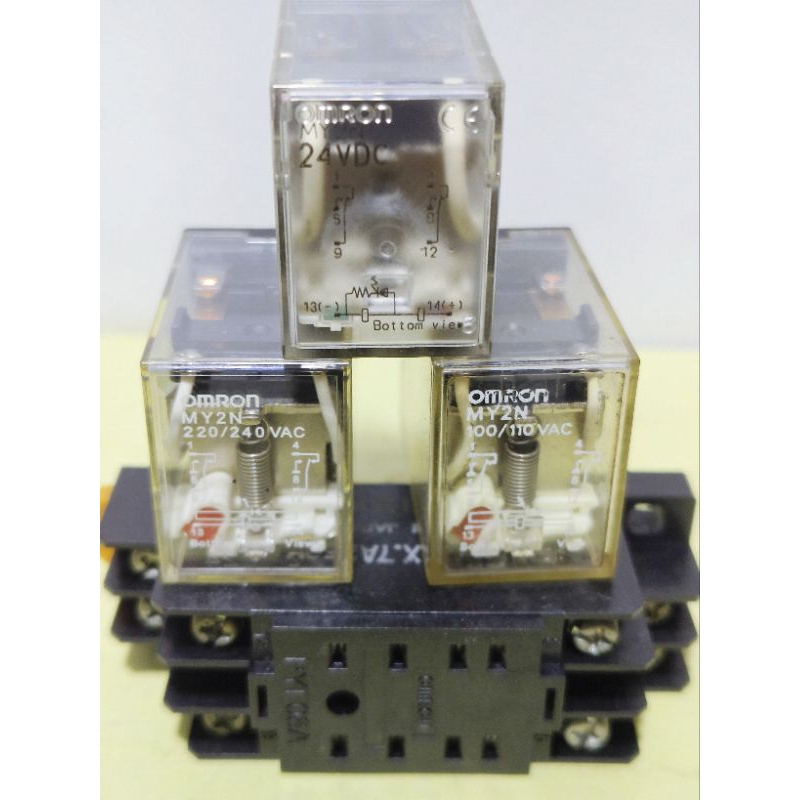 RELAY OMRON MY2N DC 220v 110v 24v