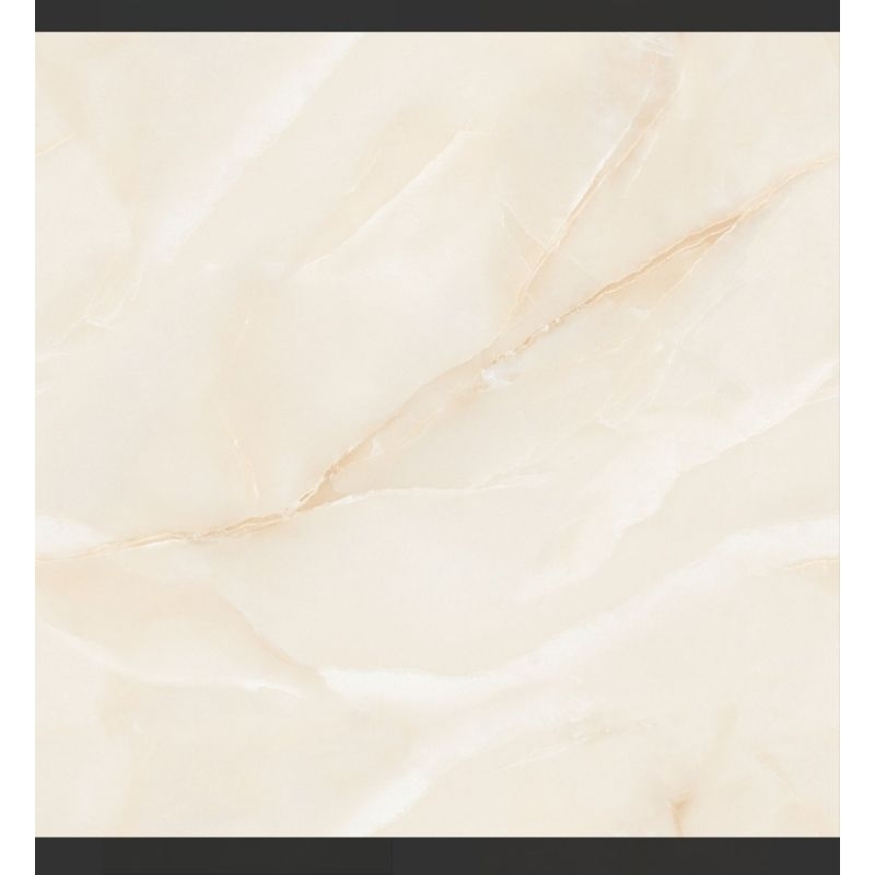 KERAMIK 40x40 cream glossy