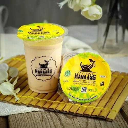 

Teh Tarik Hanaang Jelly Creamy Milk Tea 310 mL