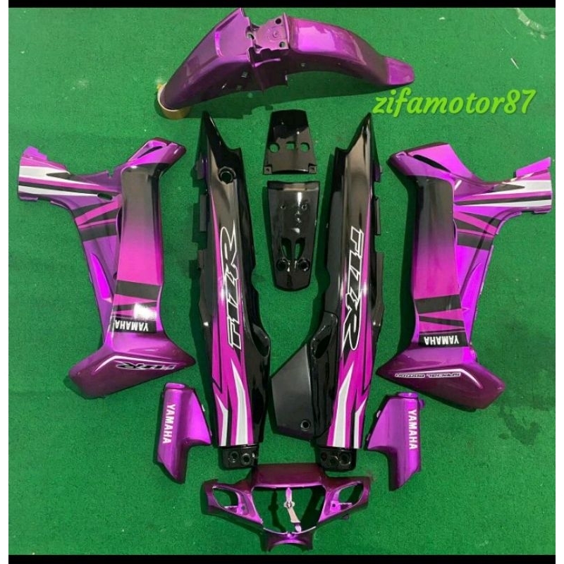 Full set Body halus yamaha Fiz r Fiz R fiz r FIZ R FIZ R  warna ungu Magenta faforit