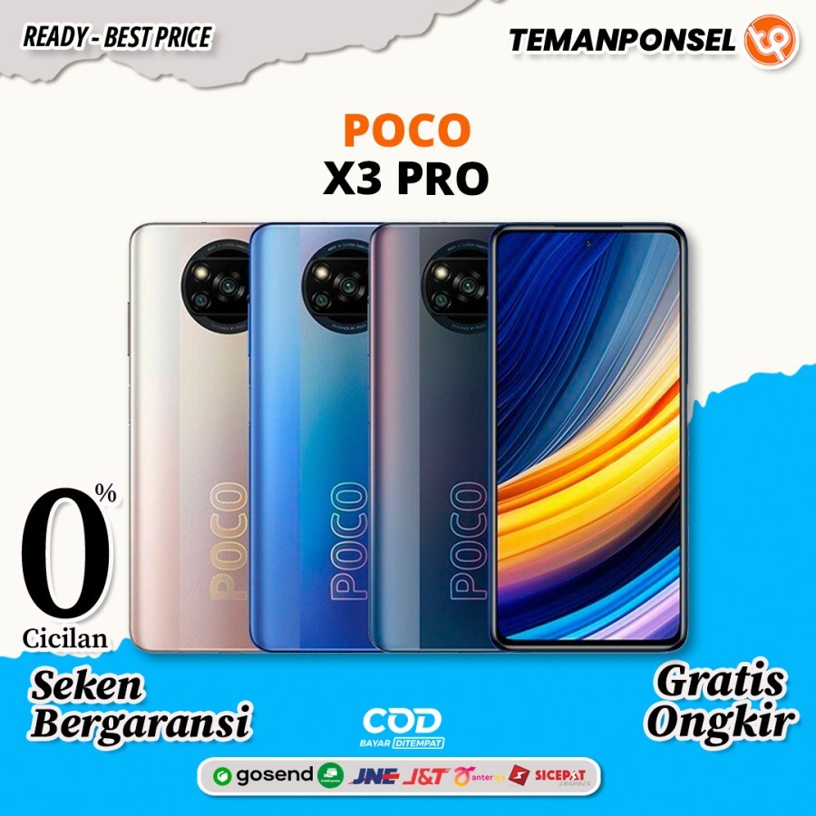 POCO X3 Pro Ram 6/128gb resmi second hp android murah