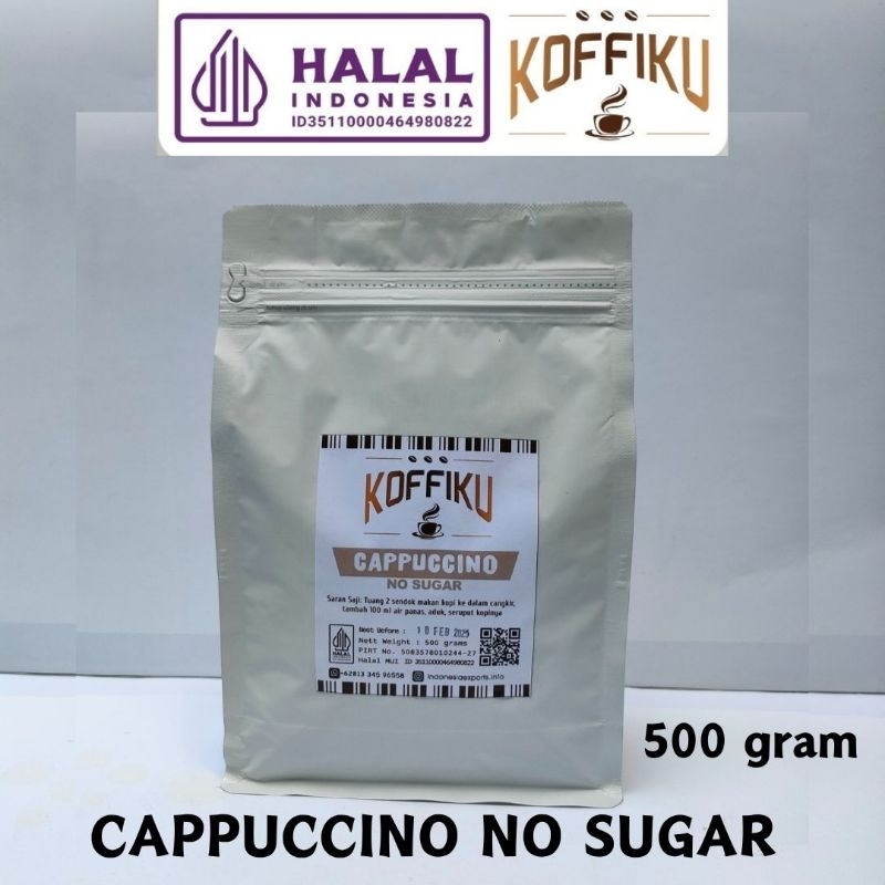 

KOFFIKU Cappuccino No Sugar (bulky) 500 gram