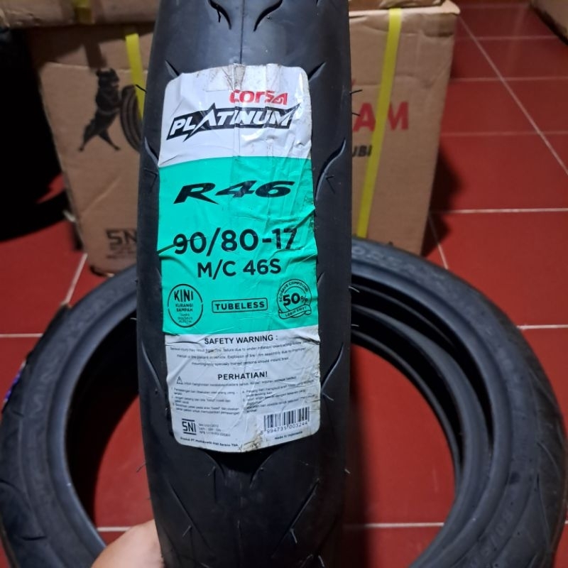 ban luar corsa R46 90/80-17 tubeless