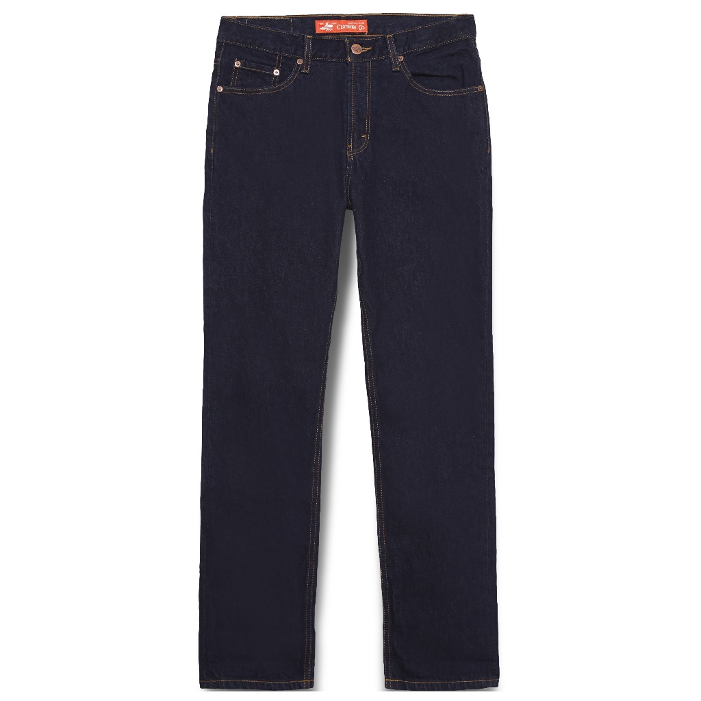 Celana Panjang LEA Jeans 605 - Regular Slim Fit Dark Indigo 14,5 oz Garment Wash 605030190