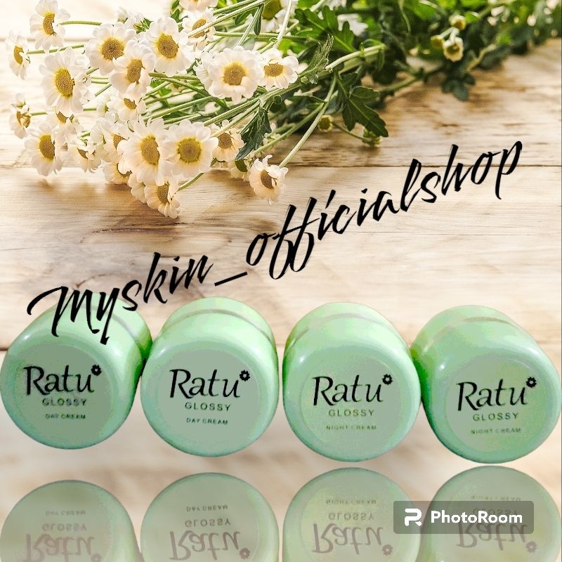 paket ratu glossy luxury 2 cream day + 2 cream Night