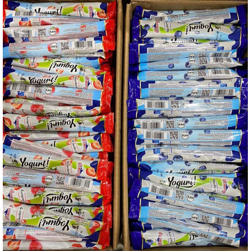 

Cimory Yogurt Stik Satuan Rasa Strawberry dan Blueberry