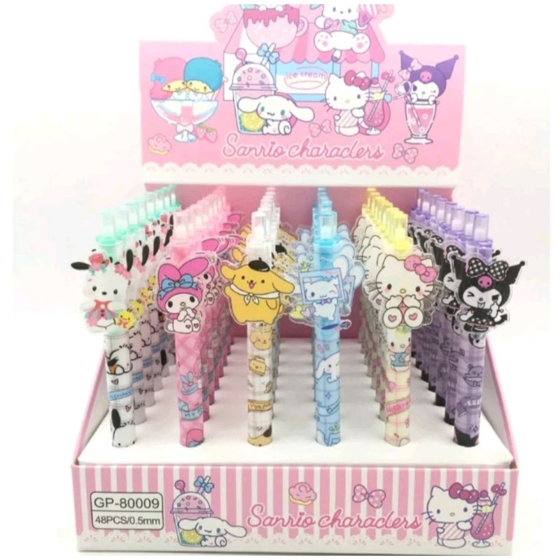 

Pulpen Cetek Akrilik 0.5mm Motif Sanrio