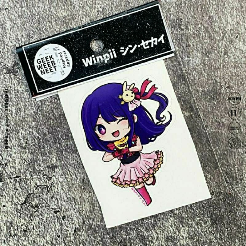 

Sticker Anime Lucu Waterproof Anti Badai Part 2