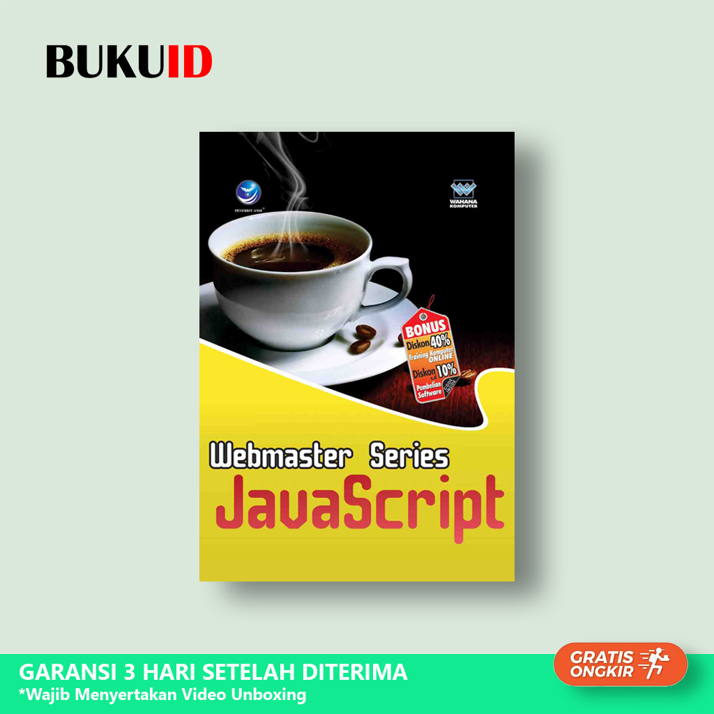 Buku Webmaster Series JavaScript - Original