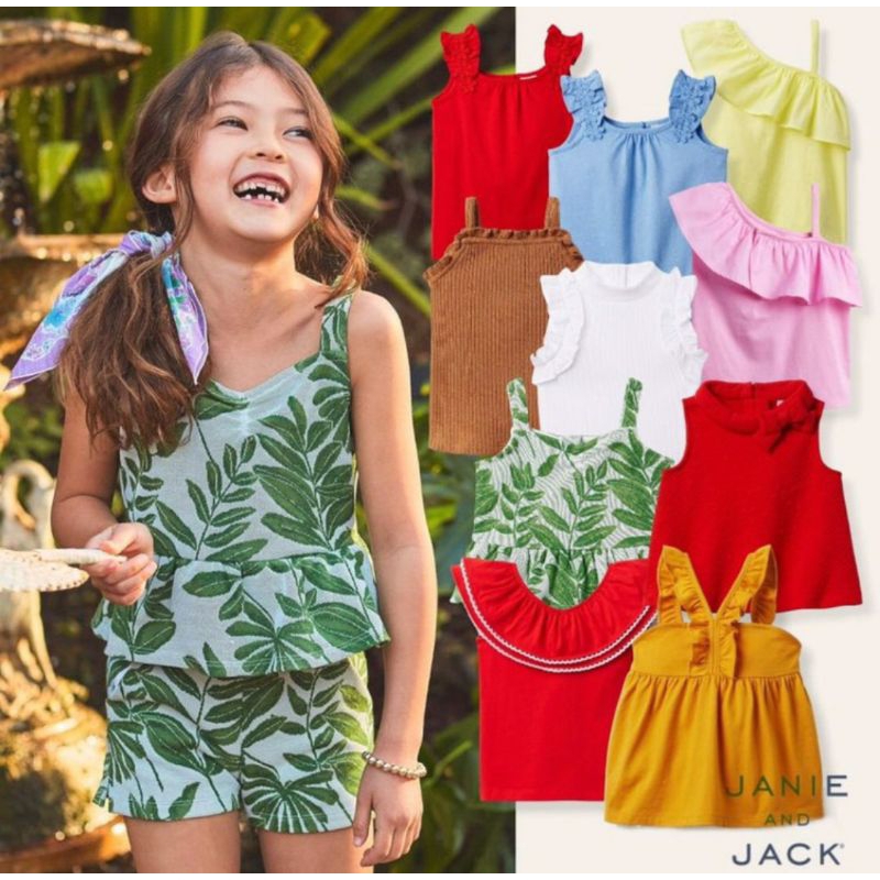 PART:2 Janie Jack girls top / Janie jack blouse / atasan janie jack / atasan anak JJ / janie and jac