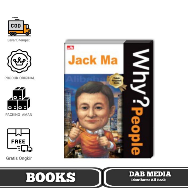 Komik Why? People Jack Ma Edukasi Anak Comik Why Seri People