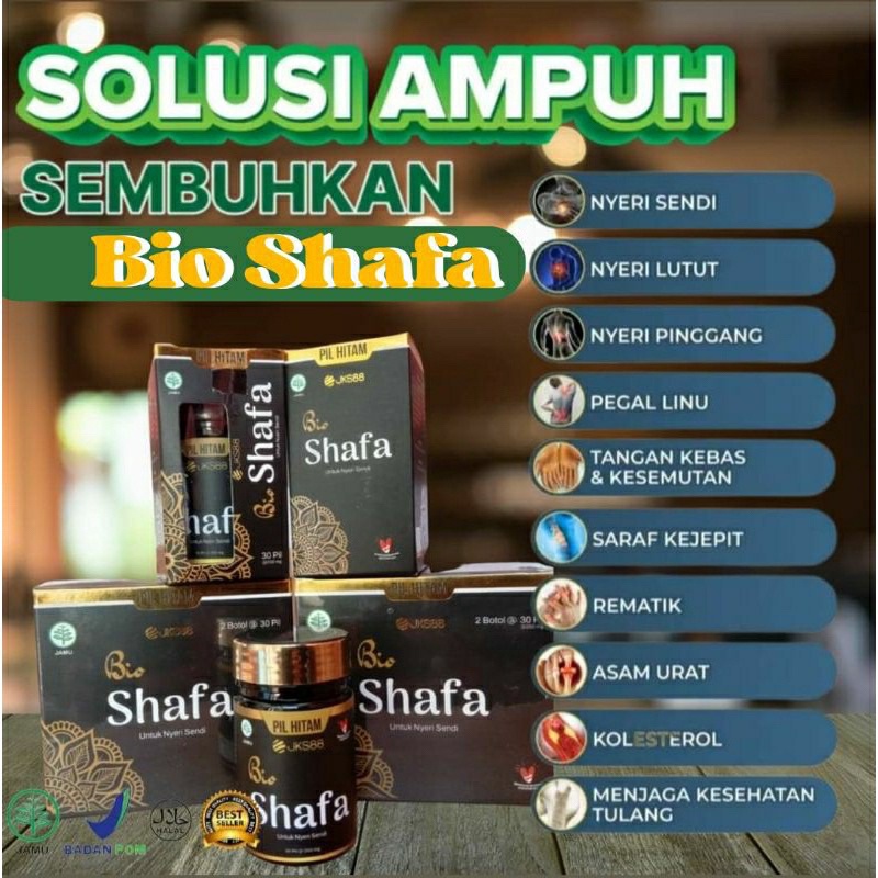 

Termurah HERBAL BIO SHAFA Shafa untuk nyeri sendi isi 3 pil gas