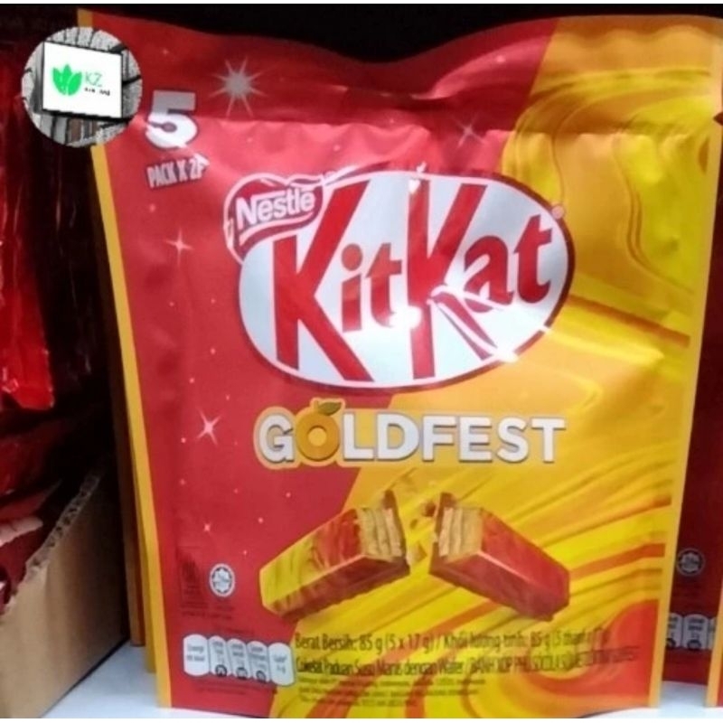 

KitKat Gold Fest 85gr (isi 5x17gr)