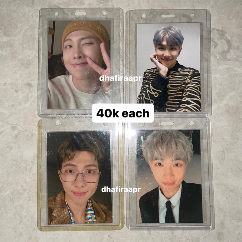 CLEARANCE SALE - PC BTS Namjoon (RM) Namjin muster powerbank pajamas clipboard