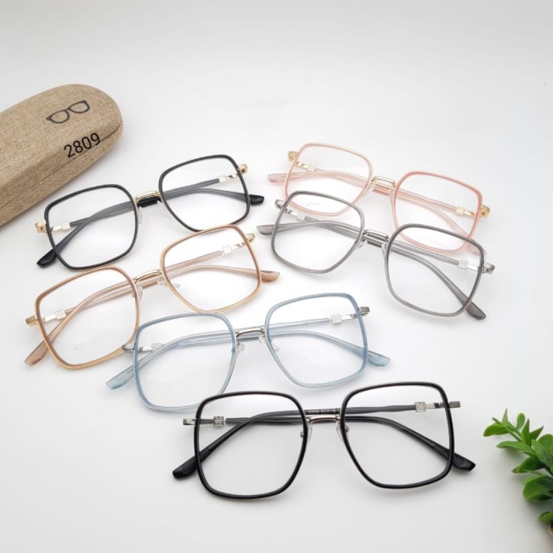 Kacamata kotak photocromic 2809 | Kacamata Antiradiasi