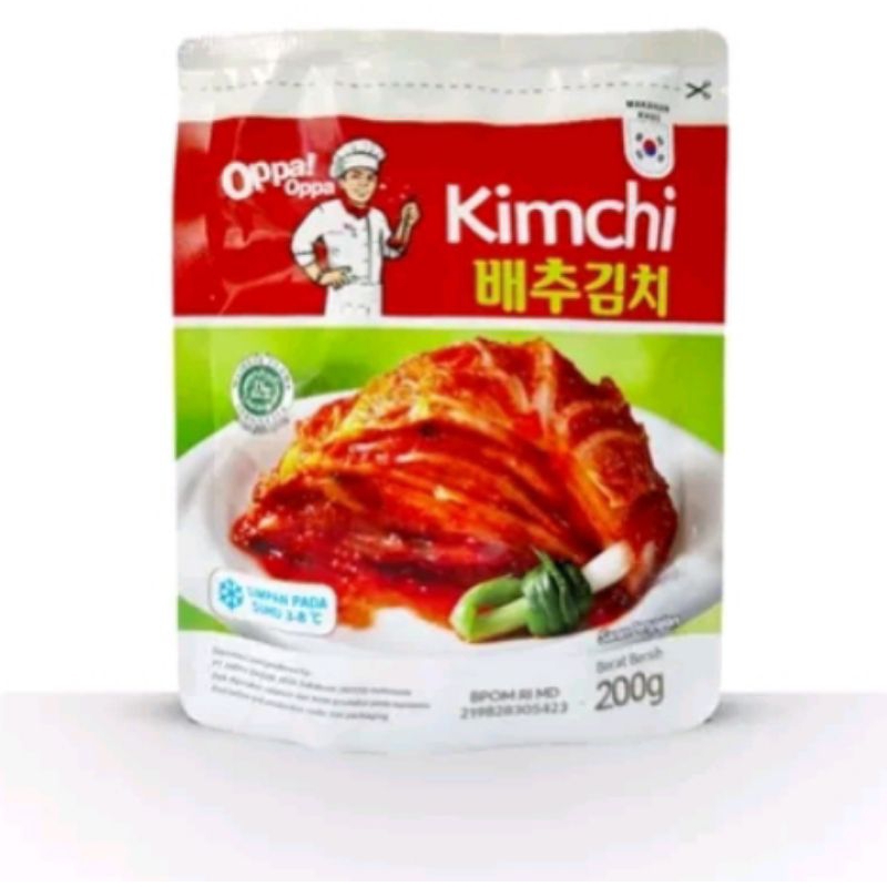

Kimchi Sawi Fresh halal 200gr / kimchi Korea