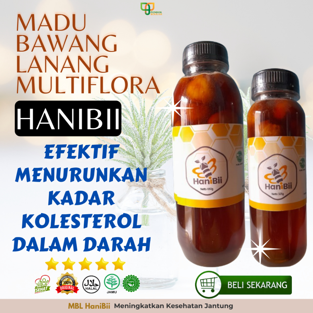 

Madu Bawang Lanang Tunggal Netto 325 G Maduku Atasi Kolesterol Asam Urat Diabetes