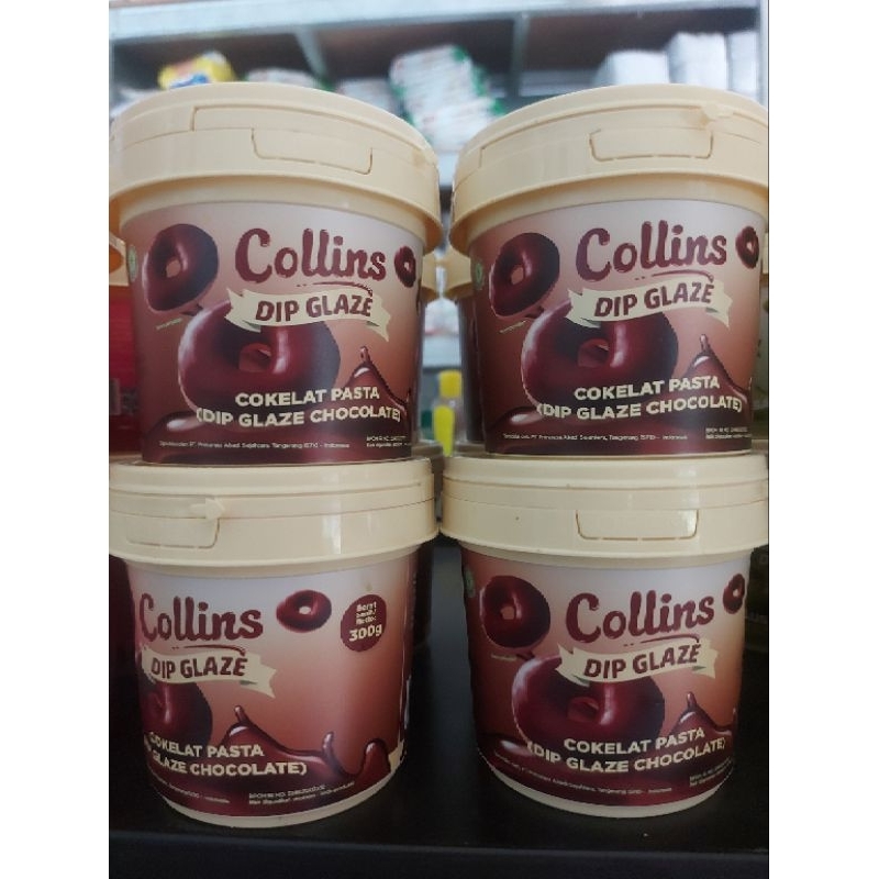 

Collins Dip Glaze Coklat