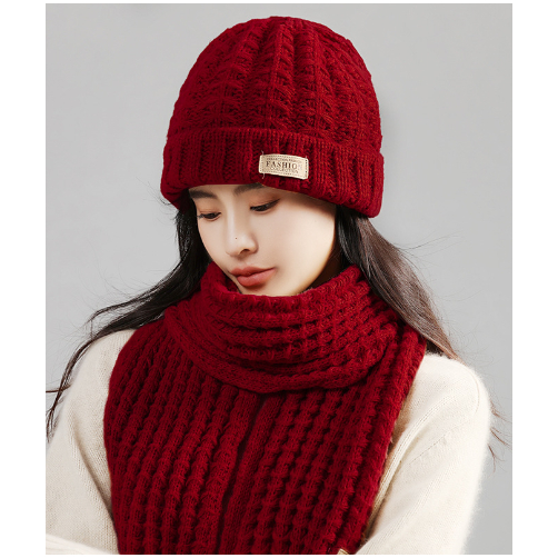 Topi Kupluk Syal Wanita Musim Dingin Topi Winter