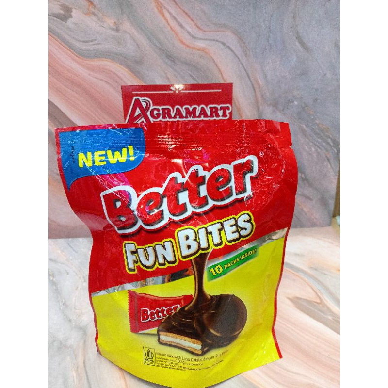 

BETTER FUN BITES POUCH 100GR