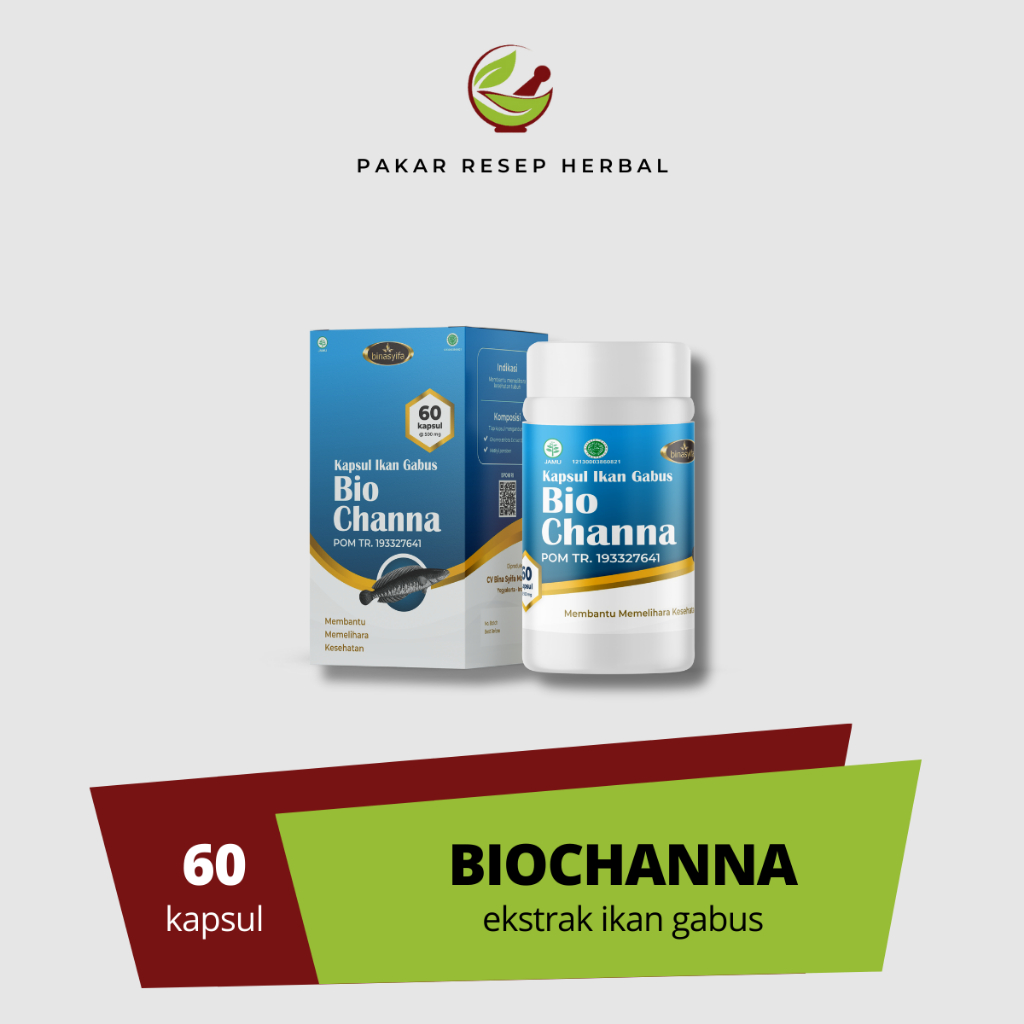 Obat Cina Pasca Operasi - Kapsul Kutuk Albumin Herbal - Pengering Luka Diabetes Wasir Ekstrak Ikan G