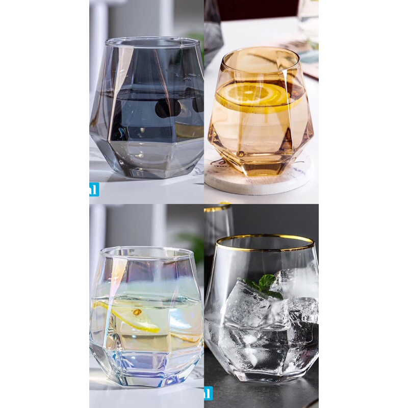 GELAS MINUMAN DIAMOND CRYSTAL BOROSILICATE 310 ML