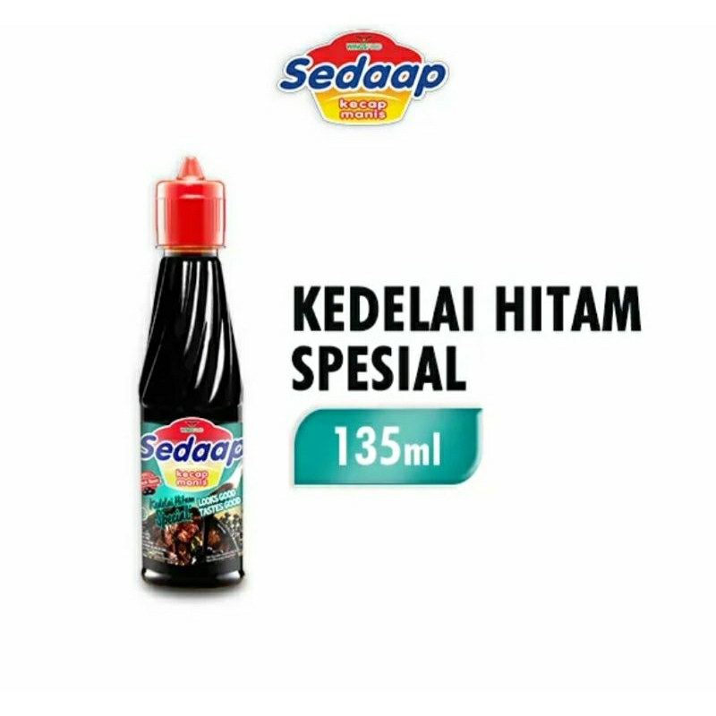 

Kecap Sedaap Kecap Kedelai Hitam Spesial 135 ml