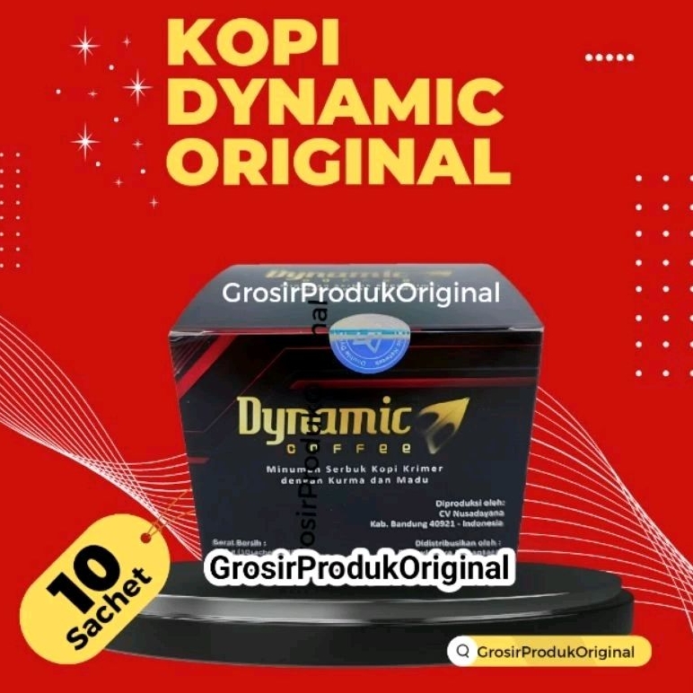 

[100% ASLI] Kopi Dynamic Original Kopi Dinamik