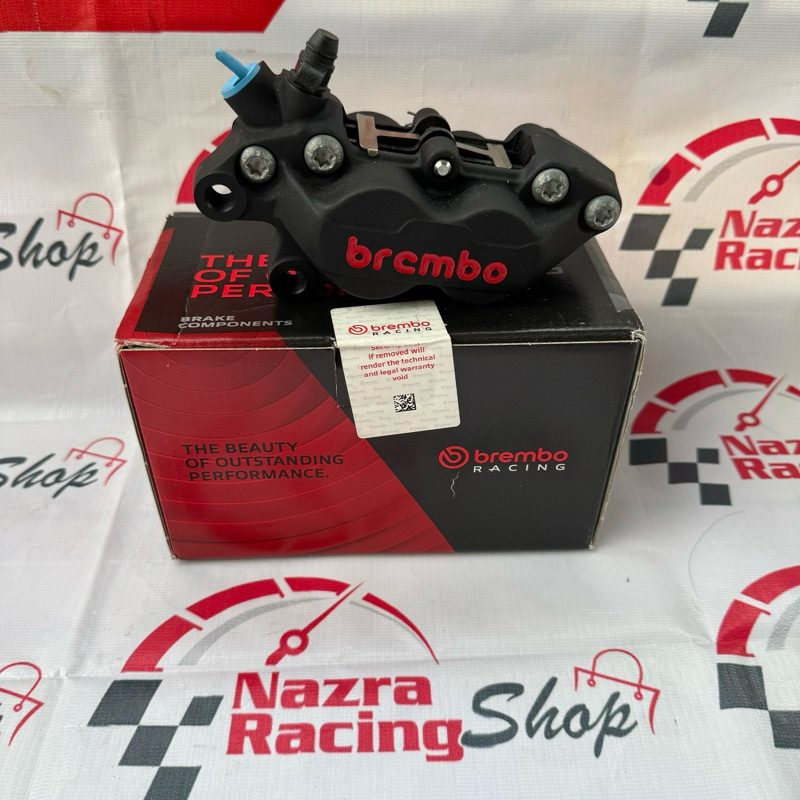 Kaliper Brembo 4 Piston 1 Pin Black Kiri Honda Adv Vario Beat Pcx Vespa