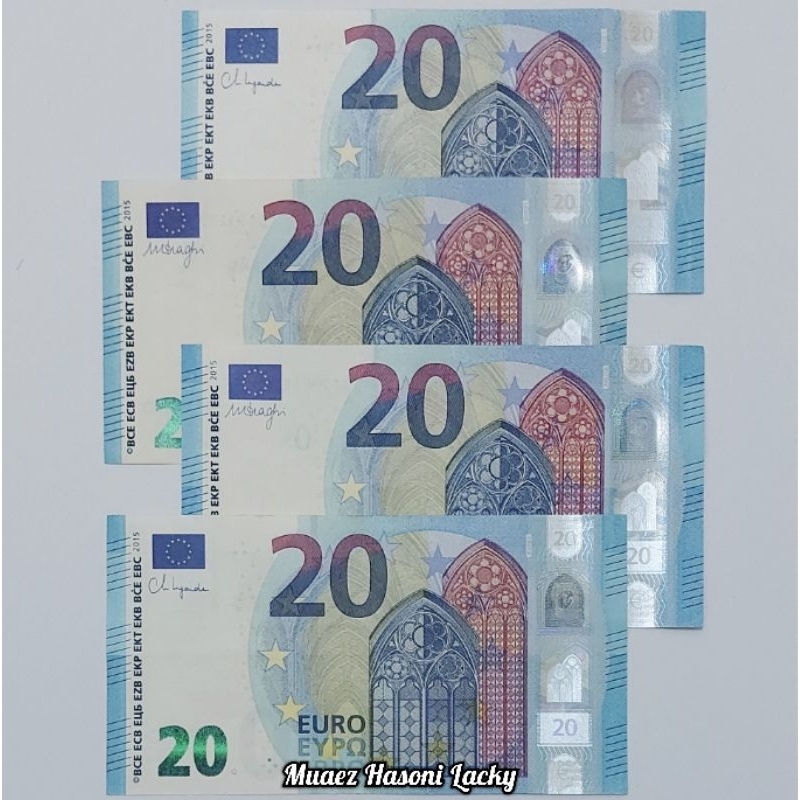 Koleksi Euro Eropa Pecahan 20 Euro