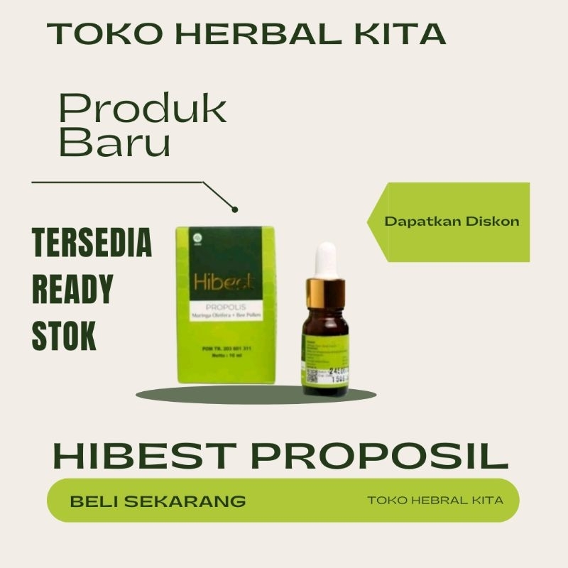 Hibest Propolis Obat Diabetes Kolesterol Original Berkualitas