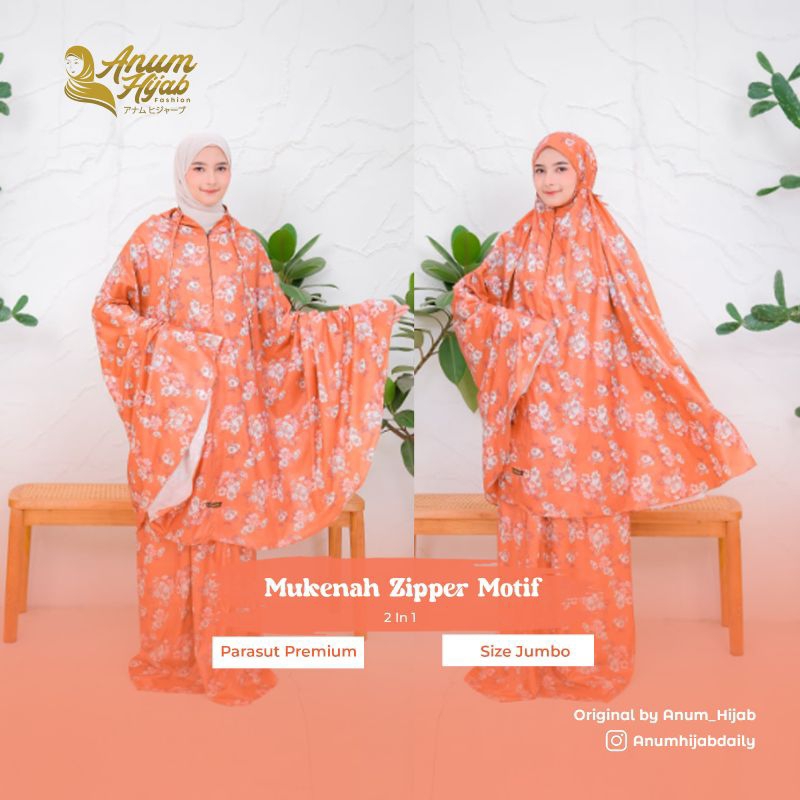 Mukenah Traveling Parasut Premium Reseleting Model Motif