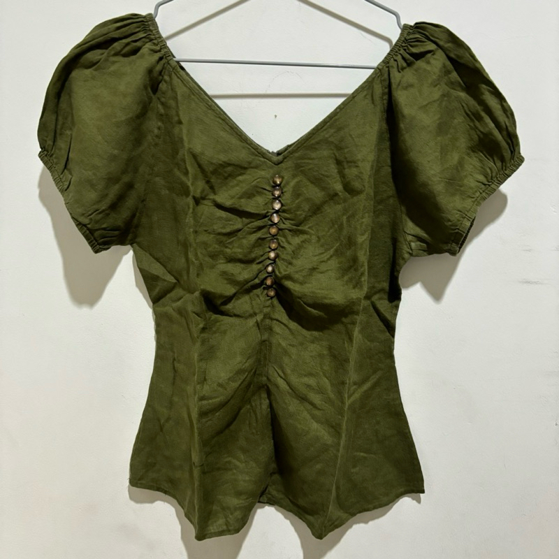 preloved butterfly blouse