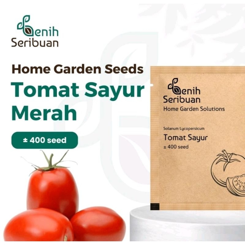 400 biji bibit buah Tomat Sayur  Unggul