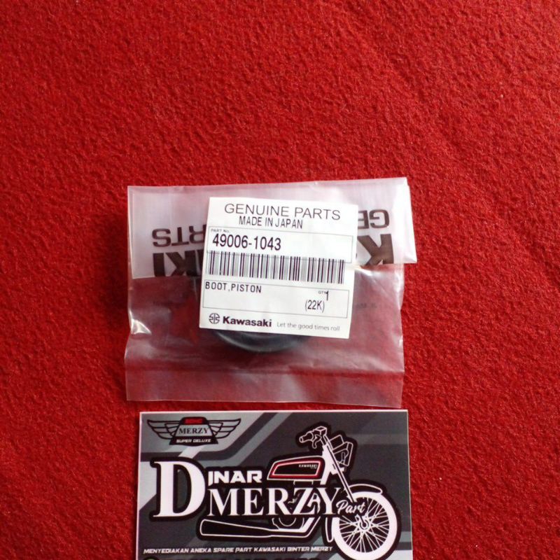 seal debu piston kaliper binter merzy original