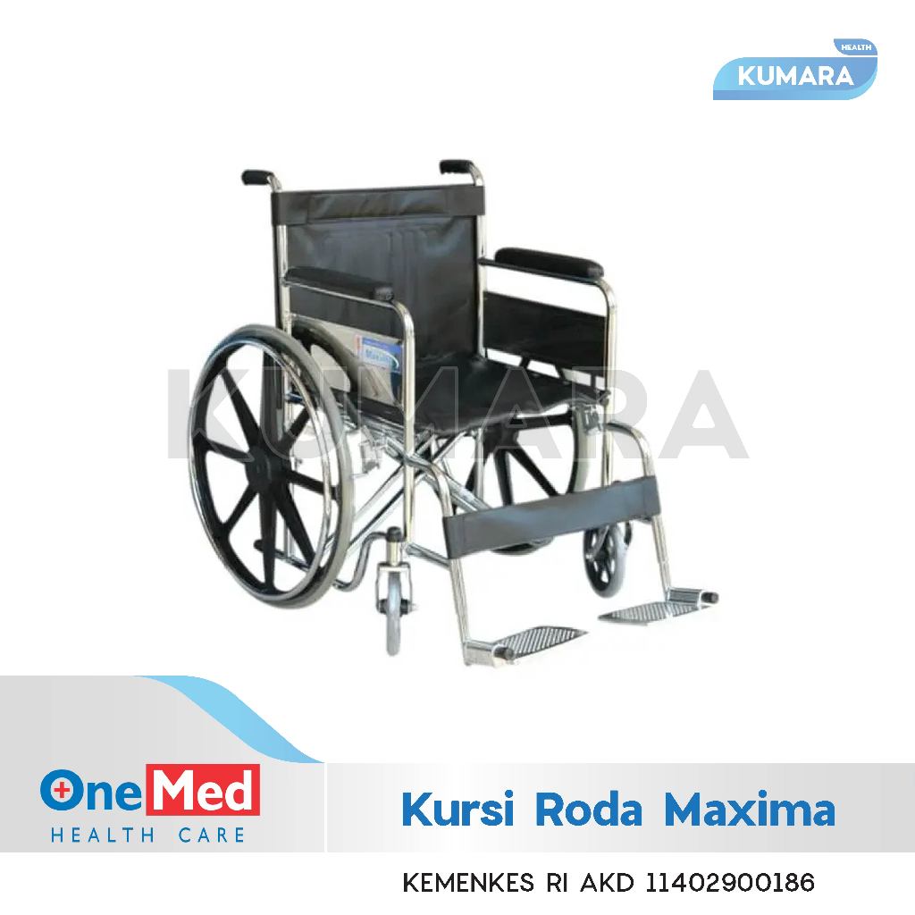 ONEMED - Kursi Roda Maxima Jumbo / Kursi Roda Standard Jumbo