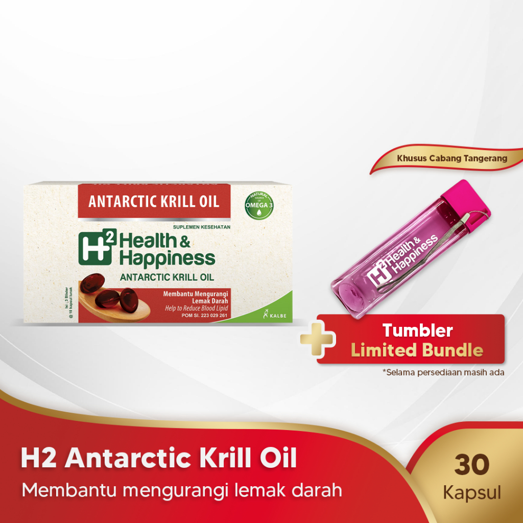 H2 Antarctic Krill Oil Free Tumbler