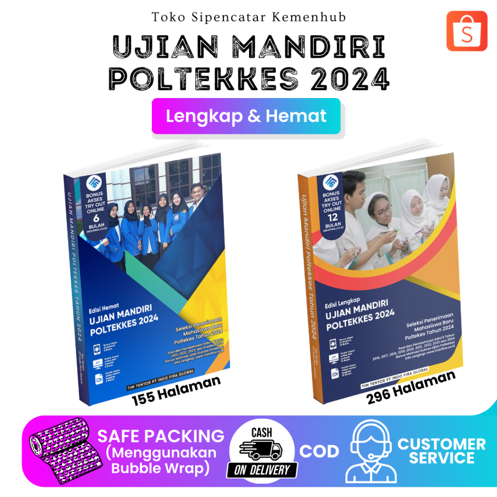 Buku Terbaru UJIAN MANDIRI POLTEKKES 2024 (Edisi Lengkap & Edisi Hemat + Sesuai Dengan Ketentuan Kis