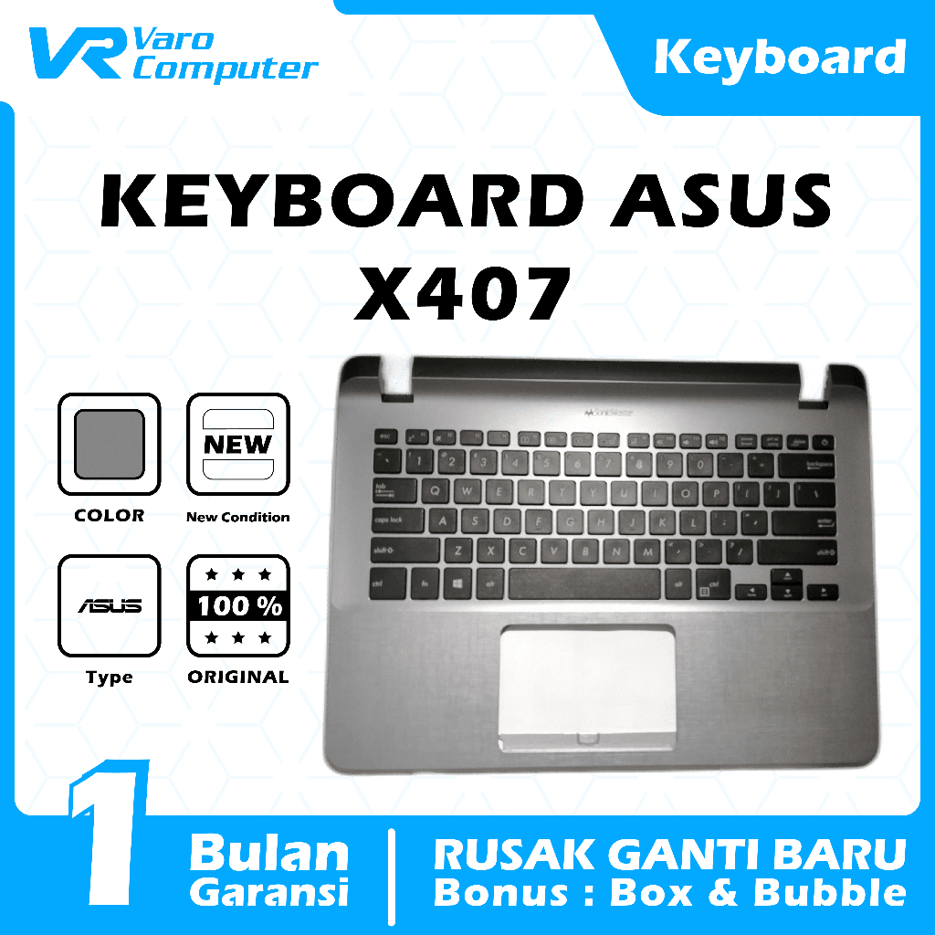 KEYBOARD FRAME LAPTOP ASUS X407 ORIGINAL